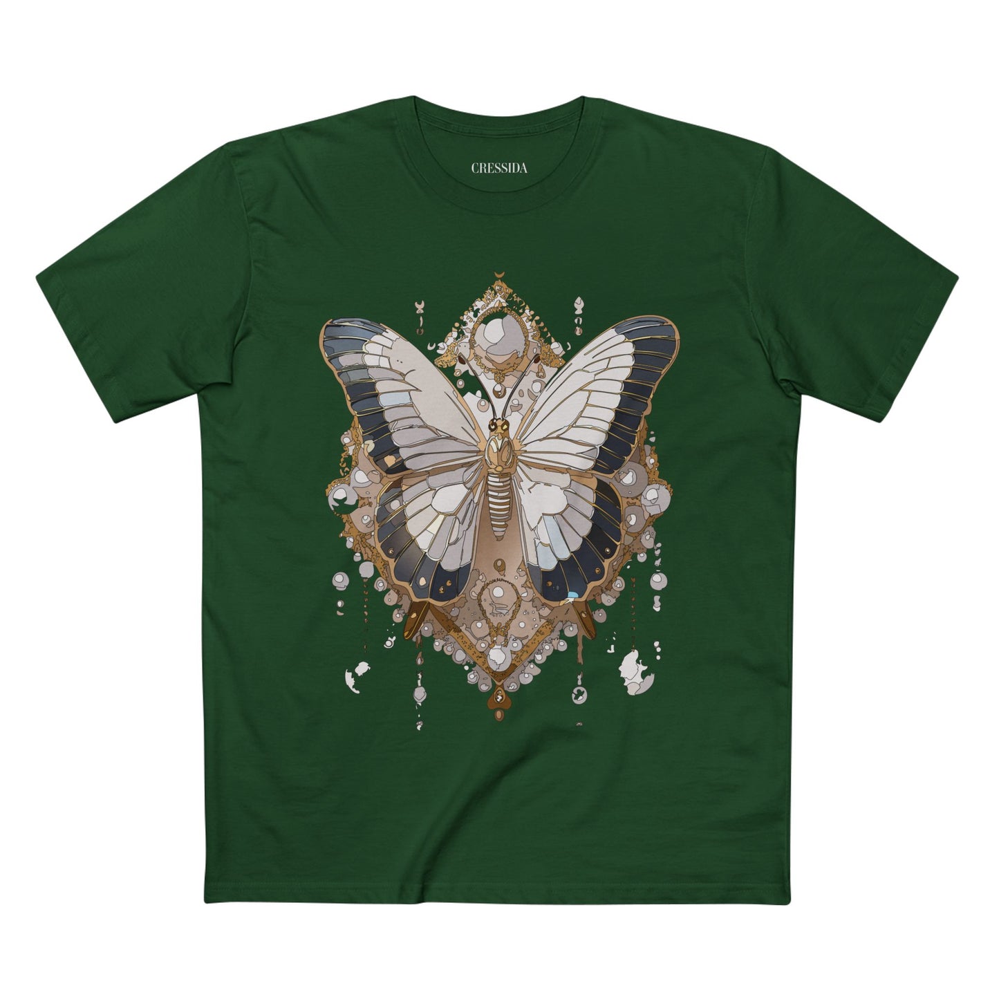 Butterfly shirt, Shirt with Butterfly, Tee Shirt with Antique Butterfly