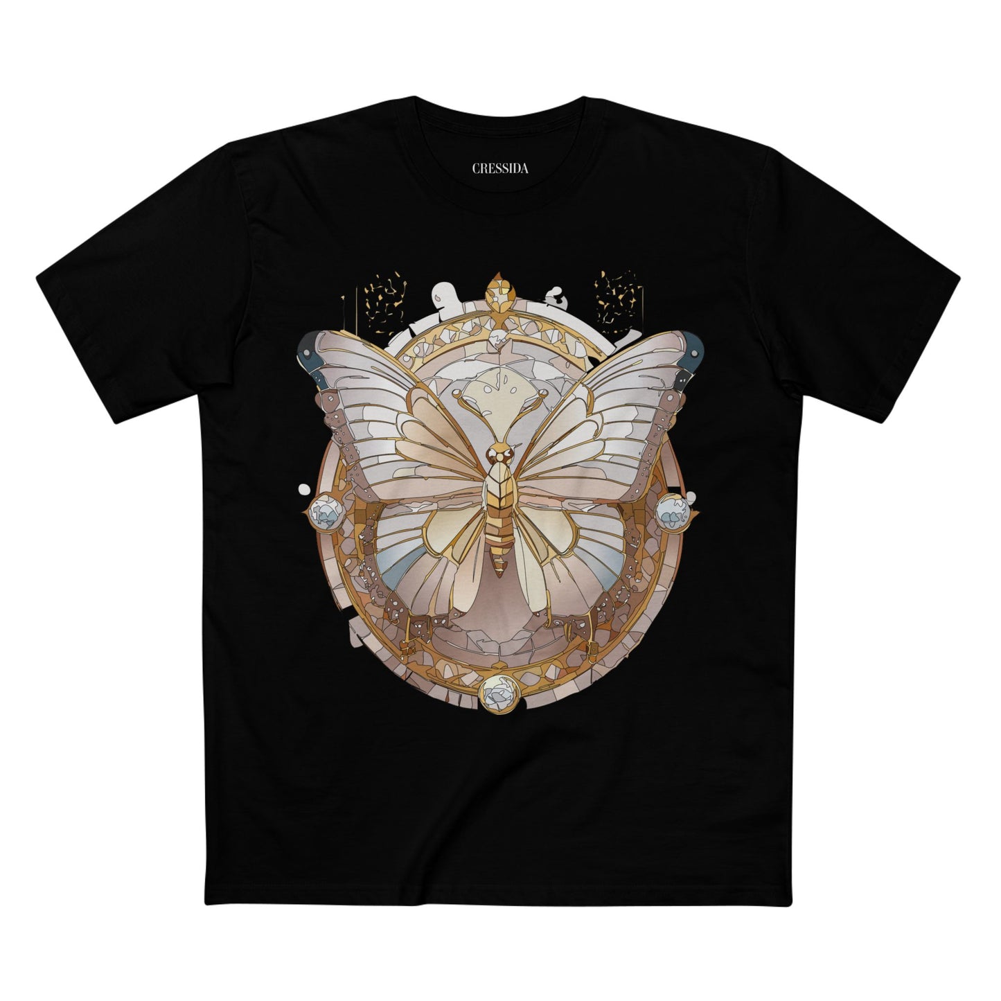 Butterfly shirt, Shirt with Butterfly, Tee Shirt with Antique Butterfly