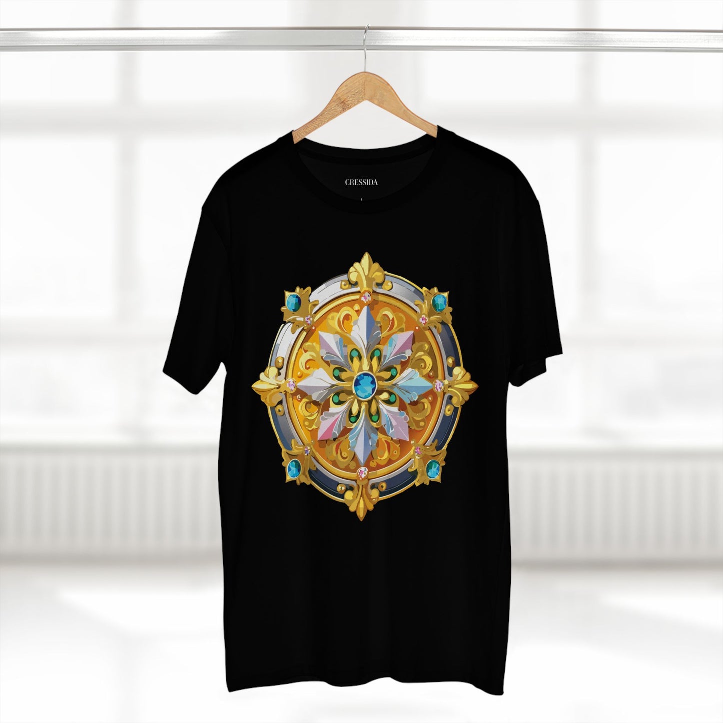 Medallion Shirt, Shirt with Medallion, Tee Shirt with Medal
