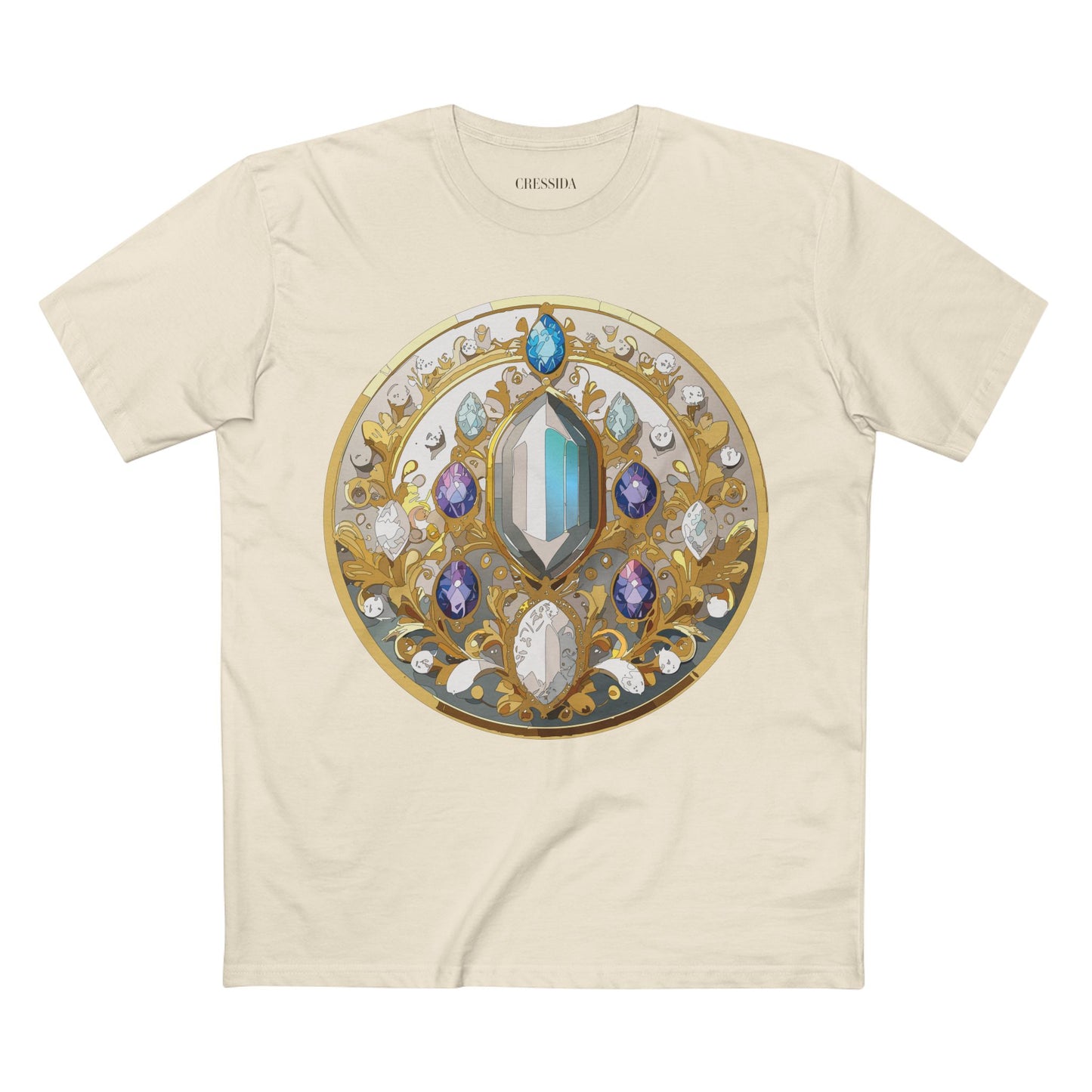 Medallion Shirt, Shirt with Medallion, Tee Shirt with Medal