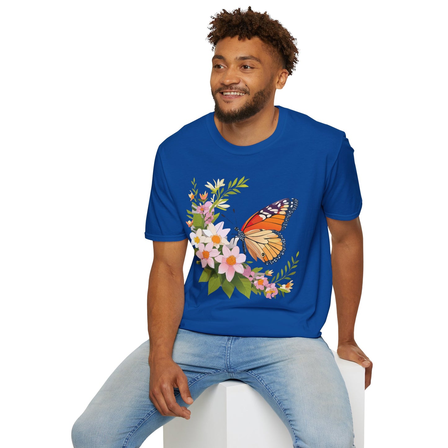 Butterfly Shirt, T Shirt with Butterfly, Monarch Shirt