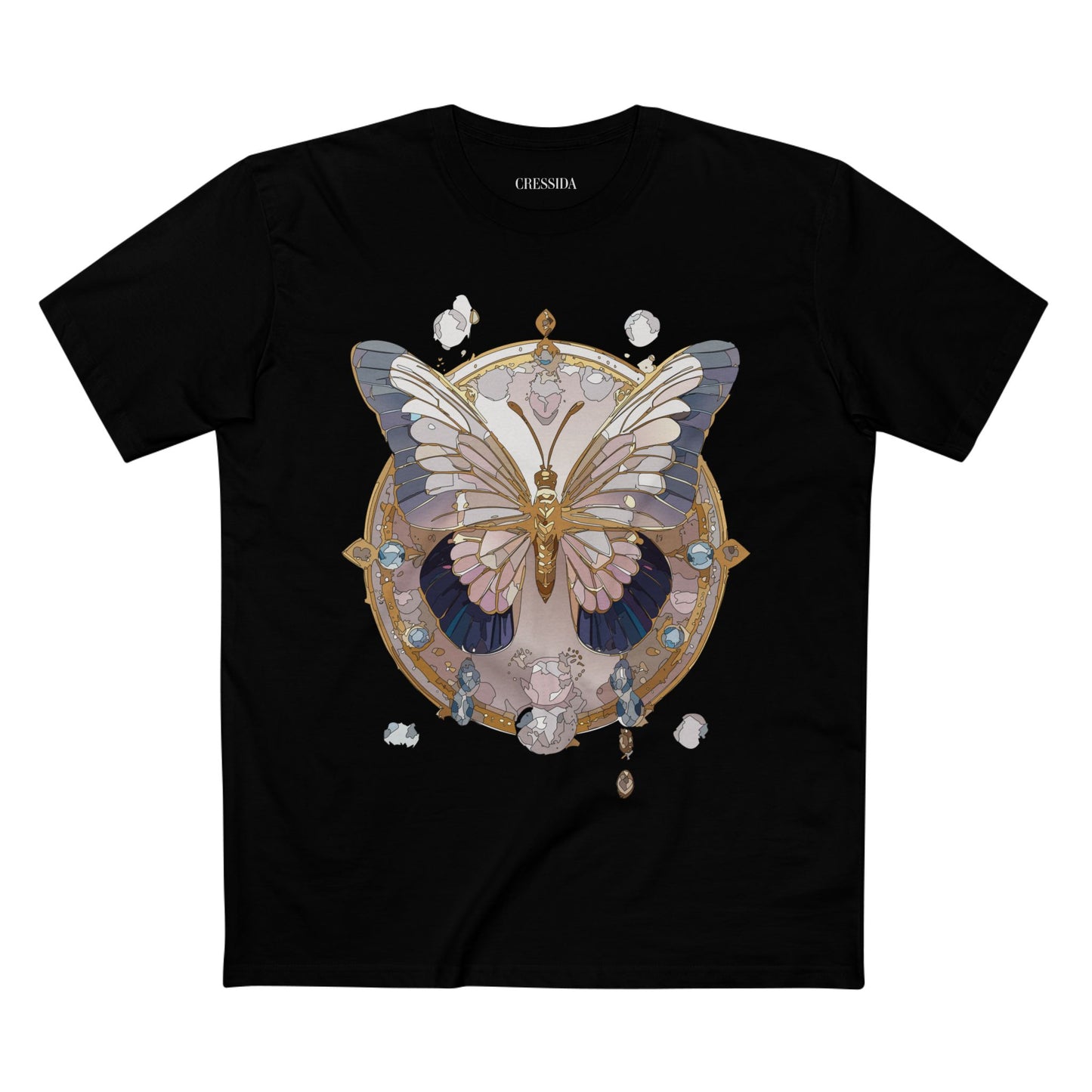 Butterfly shirt, Shirt with Butterfly, Tee Shirt with Antique Butterfly