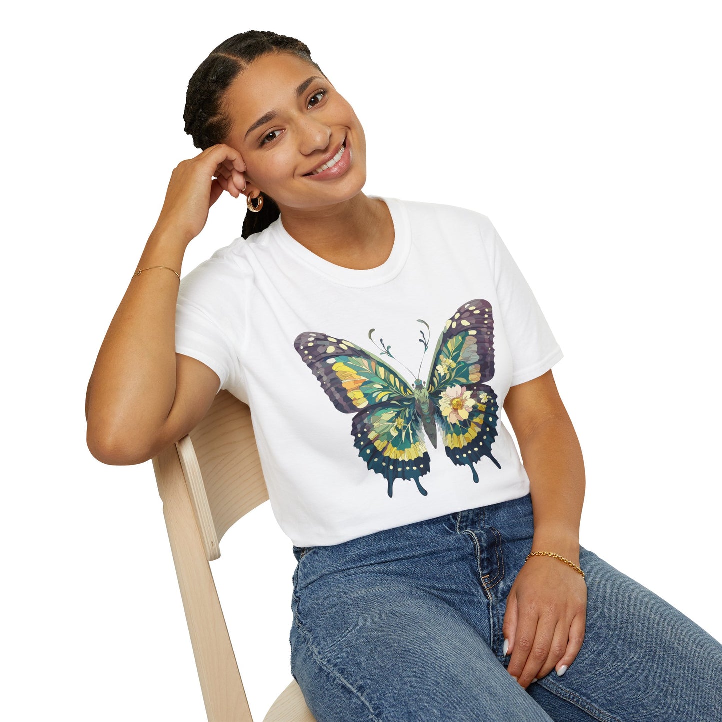 Butterfly Shirt, T Shirt with Butterfly, Monarch Shirt