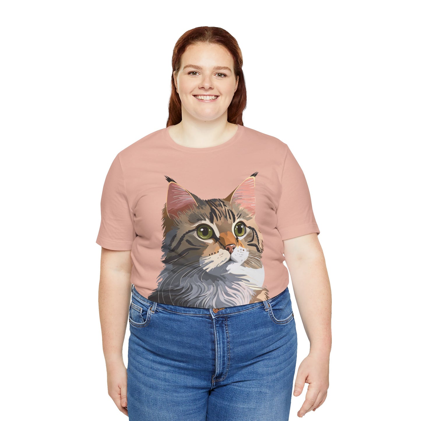 Unisex Animal Shirt, Tee Shirt with Animals, Art Design Tee Shirt, Wild Animals Shirt