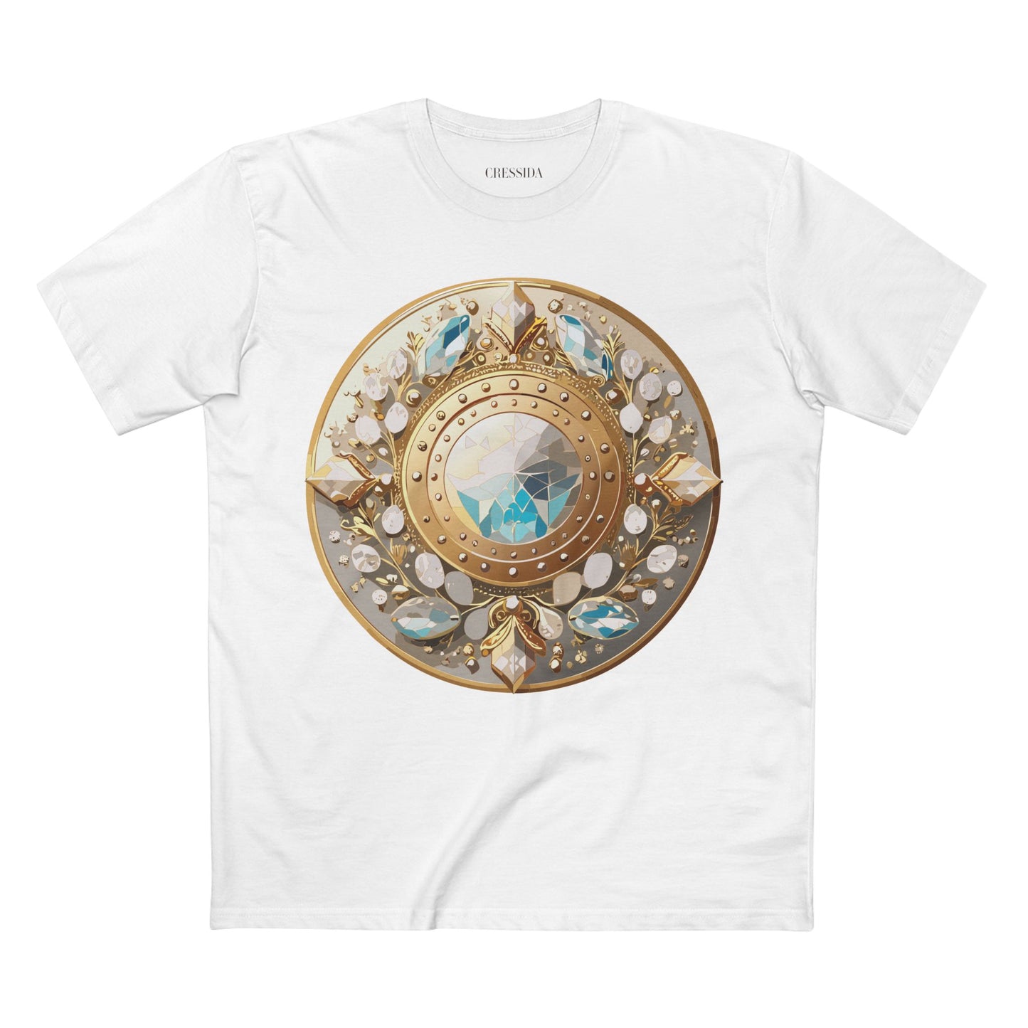 Medallion Shirt, Shirt with Medallion, Tee Shirt with Medal