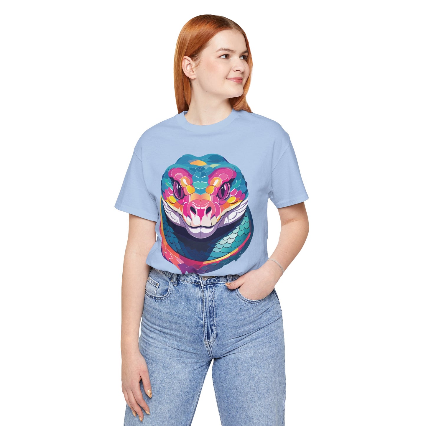 Unisex Animal Shirt, Tee Shirt with Animals, Art Design Tee Shirt, Wild Animals Shirt