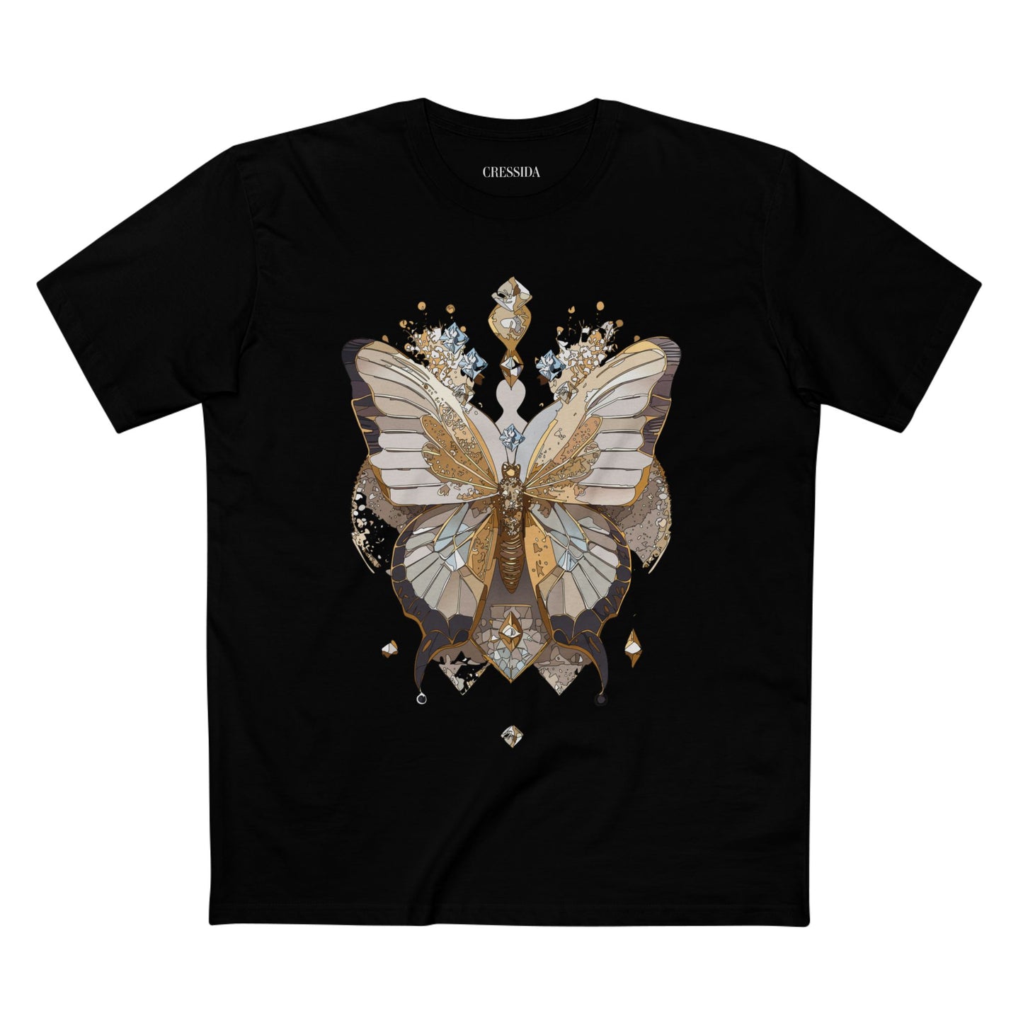 Butterfly shirt, Shirt with Butterfly, Tee Shirt with Antique Butterfly