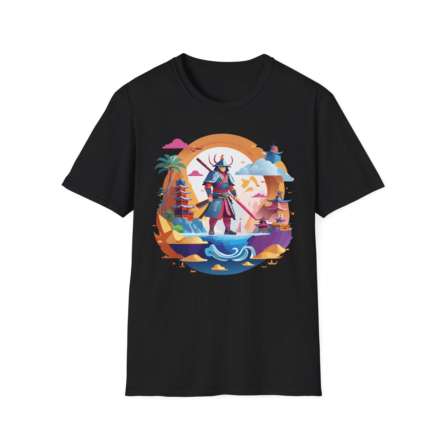 Samurai Shirt, Samurai Tee, T-Shirt with Samurai