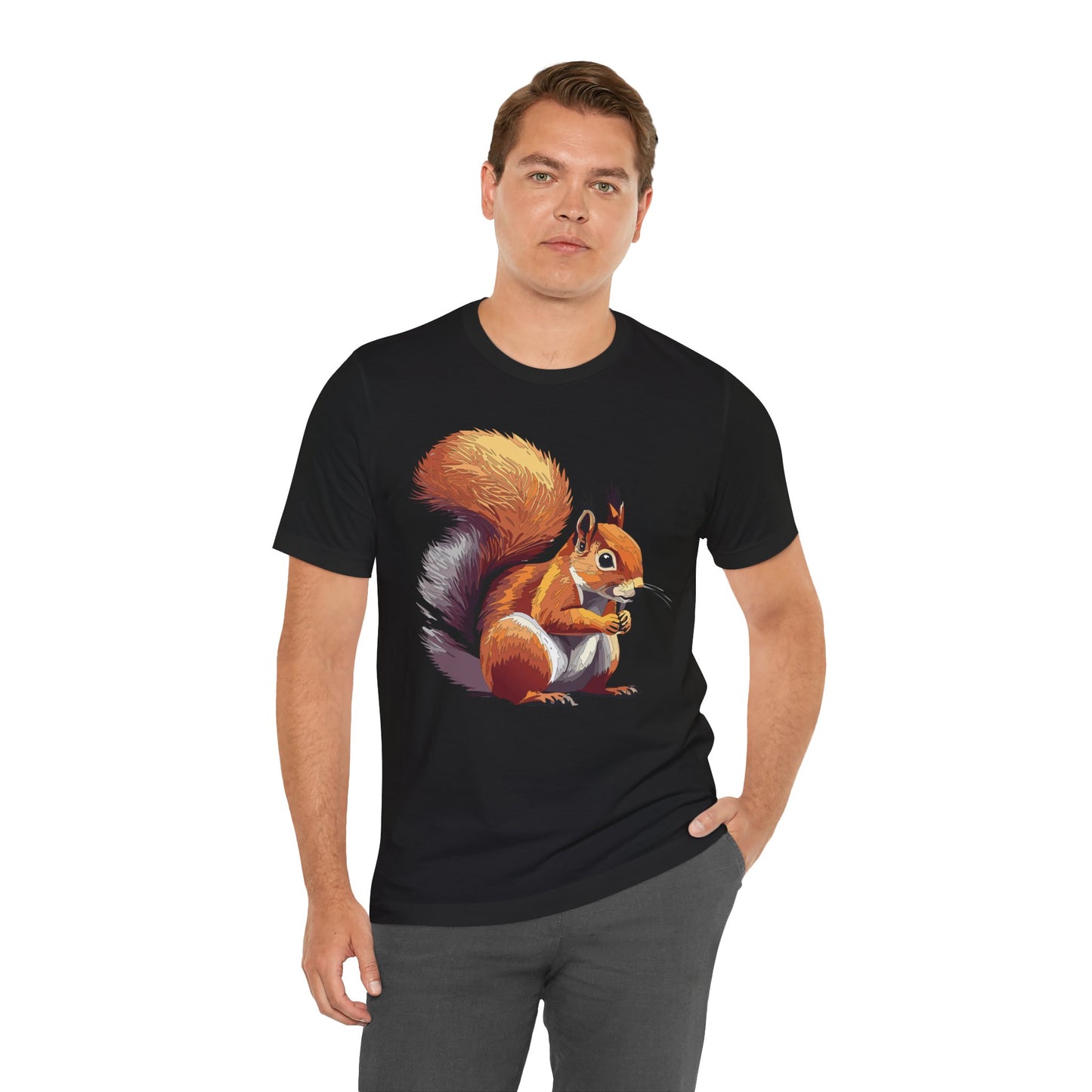 Unisex Animal Shirt, Tee Shirt with Animals, Art Design Tee Shirt, Wild Animals Shirt