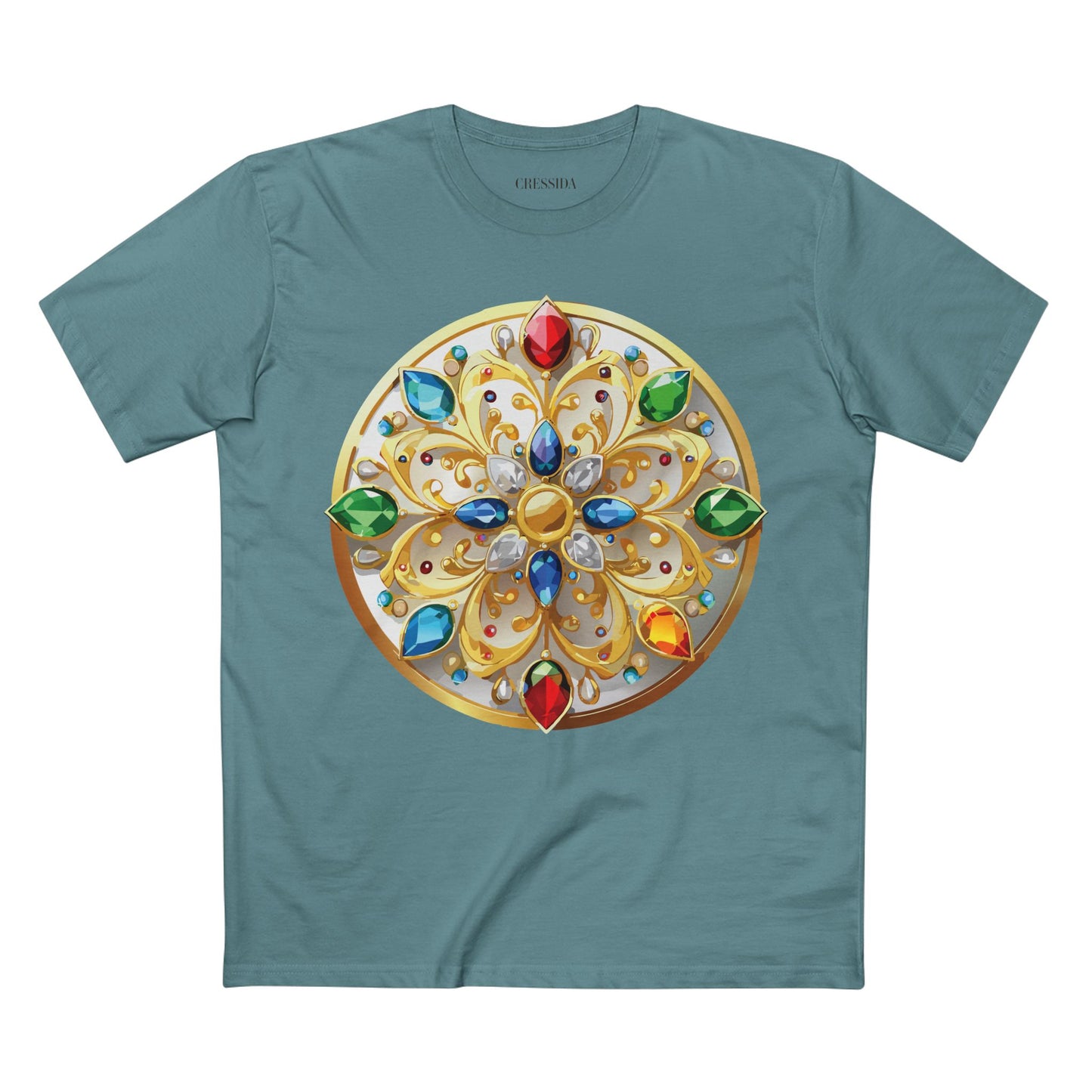 Medallion Shirt, Shirt with Medallion, Tee Shirt with Medal