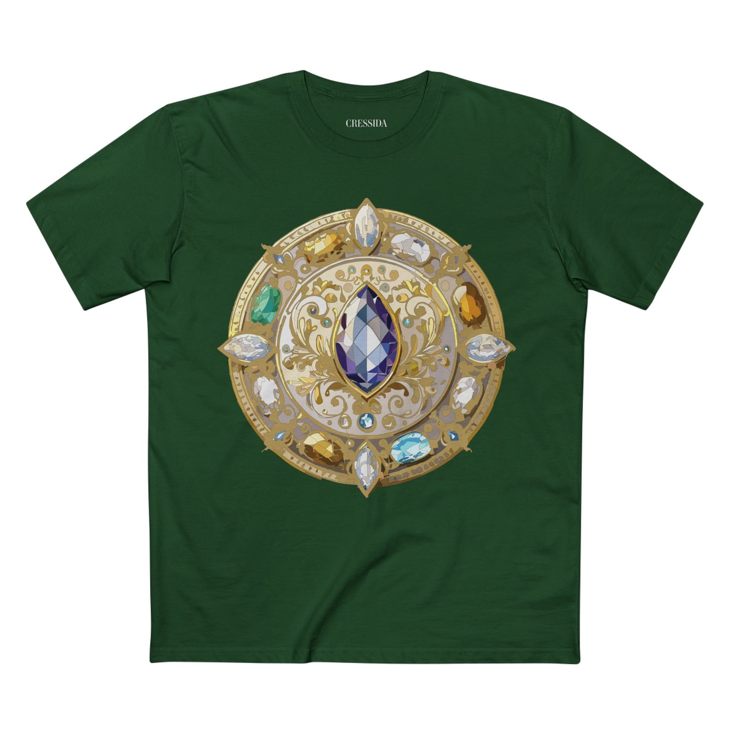Medallion Shirt, Shirt with Medallion, Tee Shirt with Medal