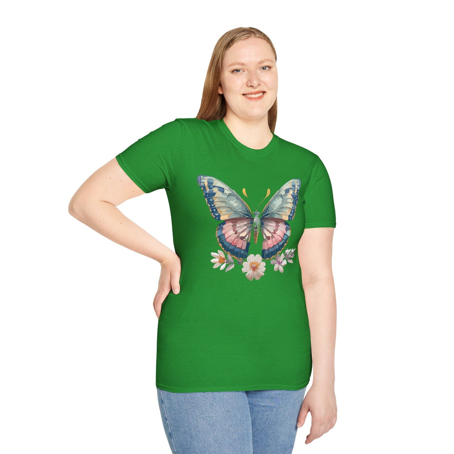 Butterfly Shirt, T Shirt with Butterfly, Monarch Shirt