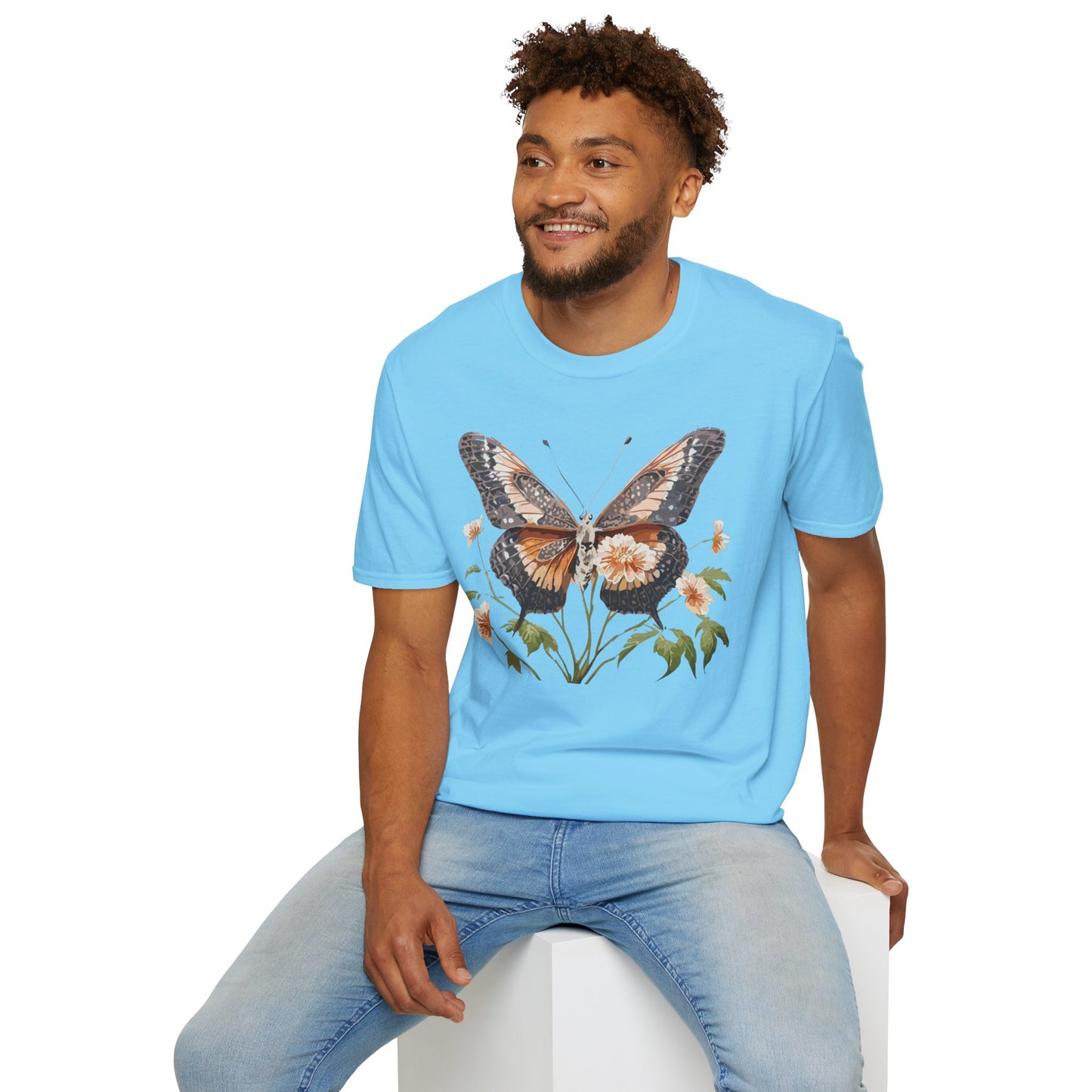 Butterfly Shirt, T Shirt with Butterfly, Monarch Shirt