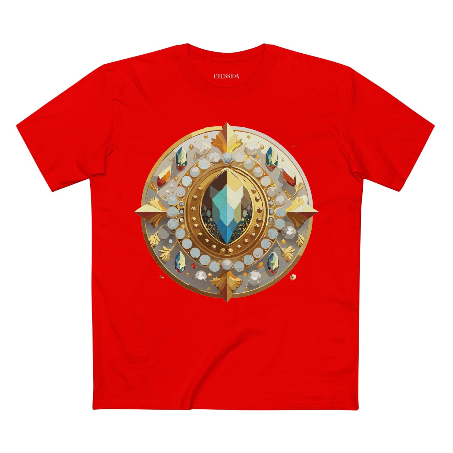 Medallion Shirt, Shirt with Medallion, Tee Shirt with Medal
