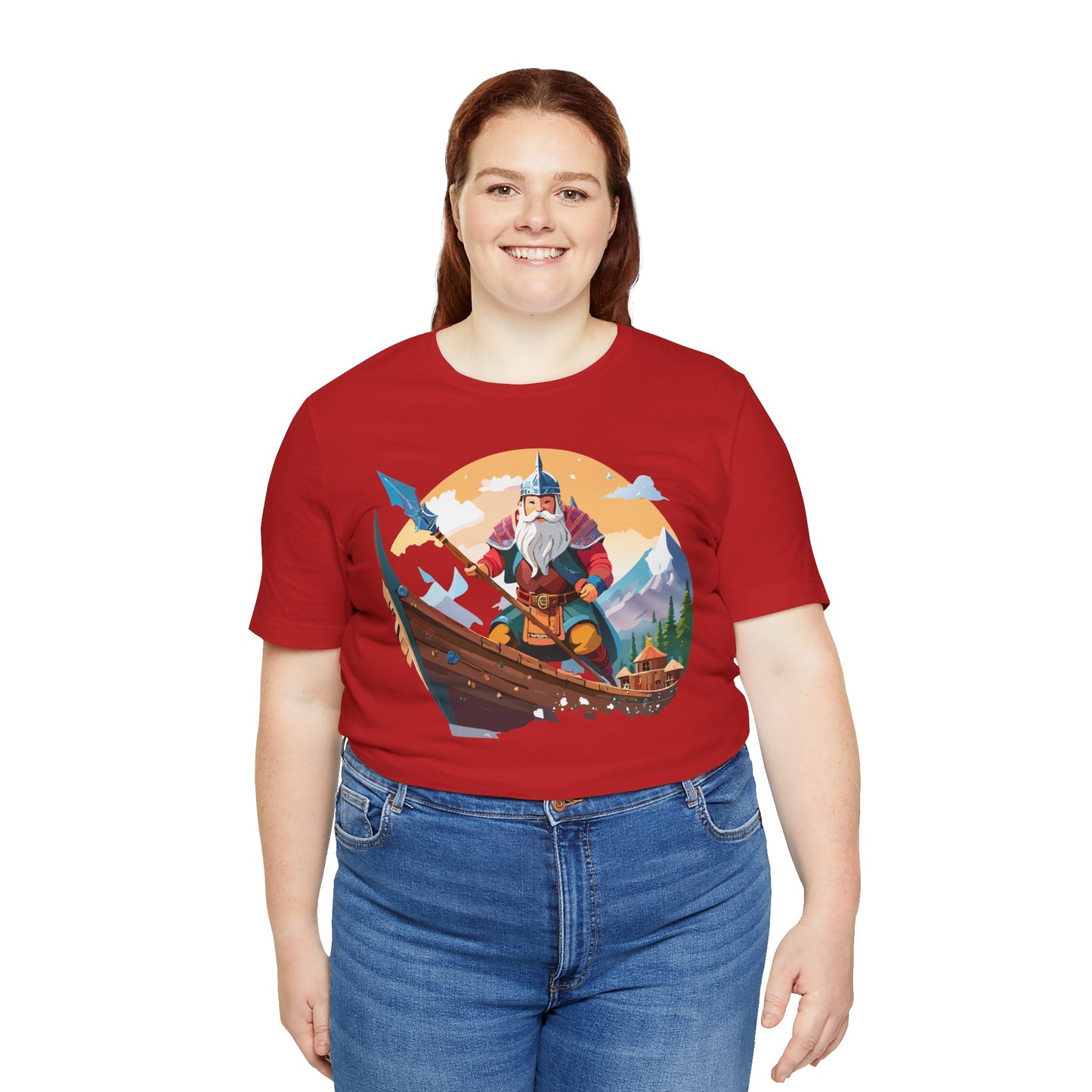 Unisex Viking Shirt, Nordic Shirt, Tee Shirt with Vikings