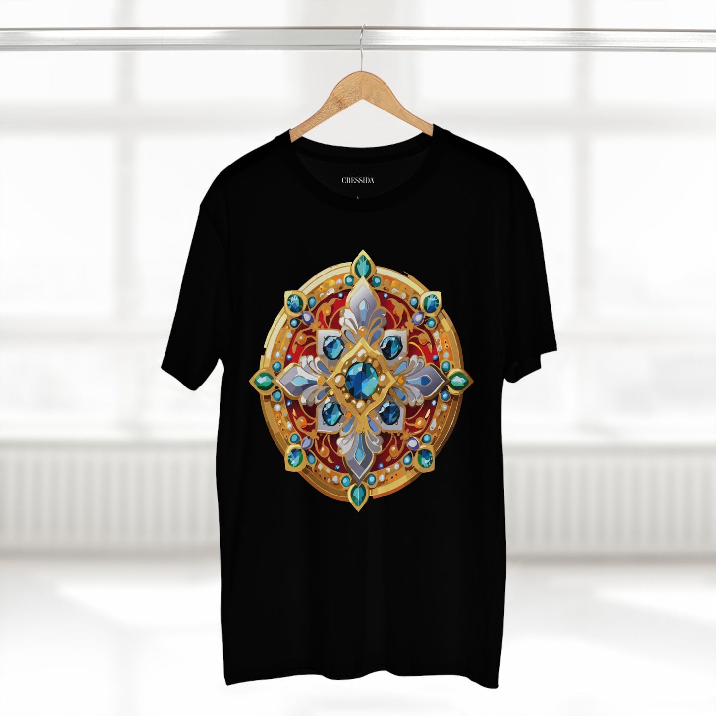 Medallion Shirt, Shirt with Medallion, Tee Shirt with Medal