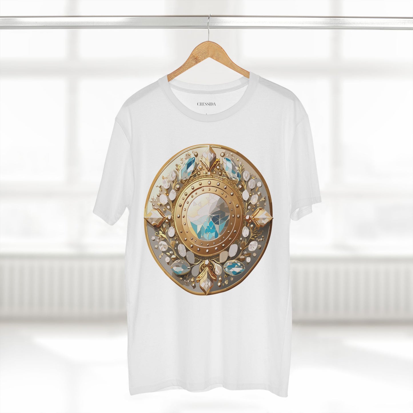 Medallion Shirt, Shirt with Medallion, Tee Shirt with Medal