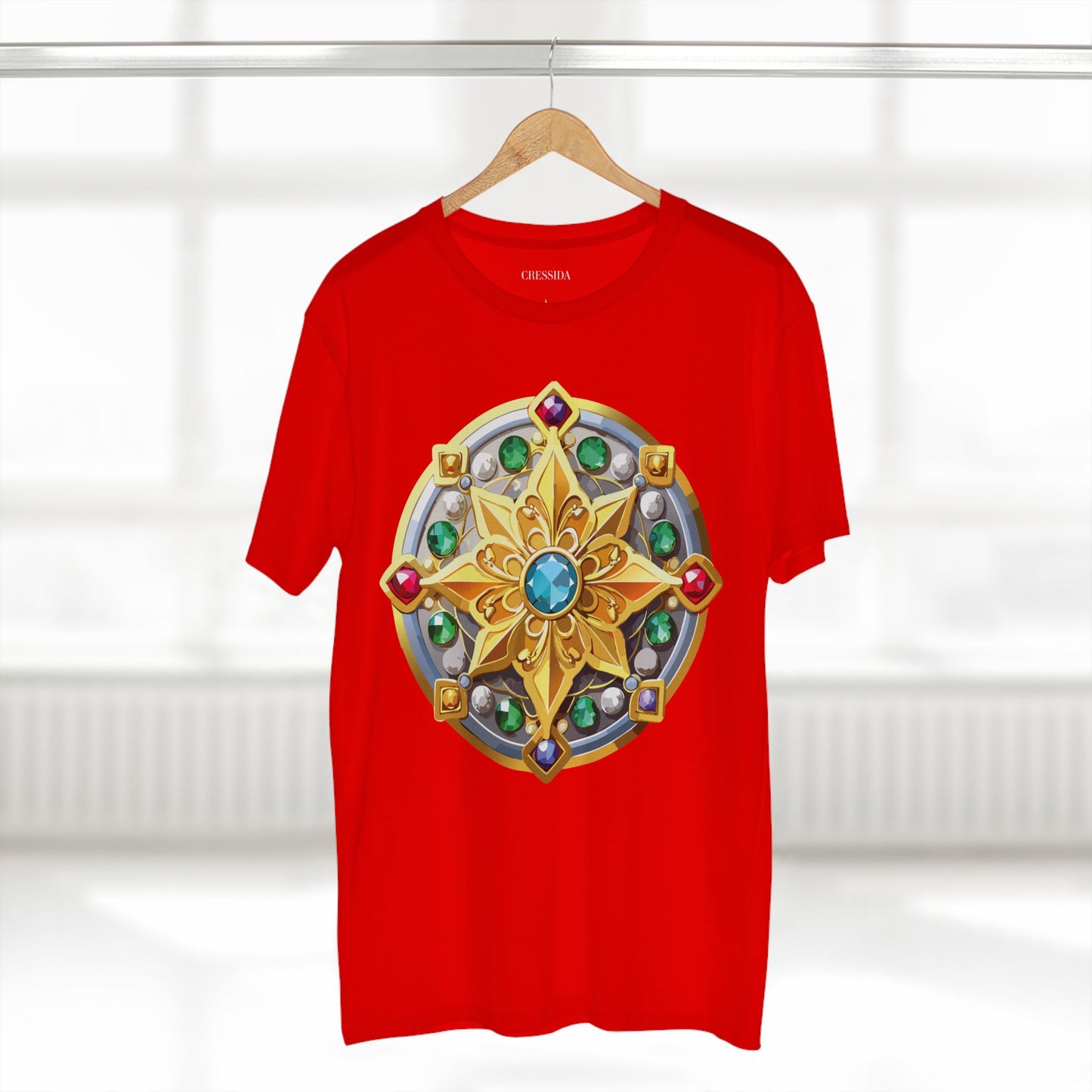 Medallion Shirt, Shirt with Medallion, Tee Shirt with Medal