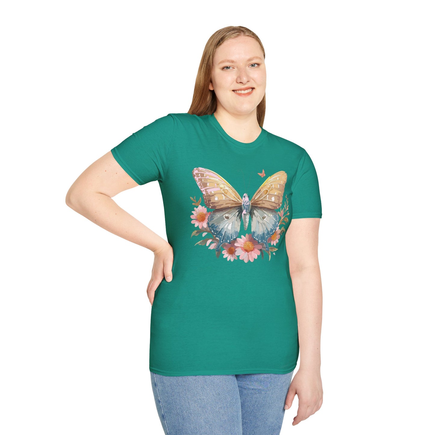 Butterfly Shirt, T Shirt with Butterfly, Monarch Shirt