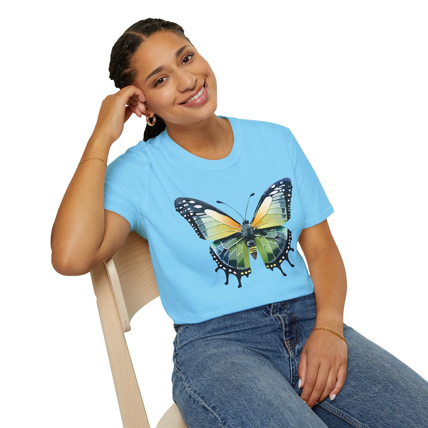 Butterfly Shirt, T Shirt with Butterfly, Monarch Shirt