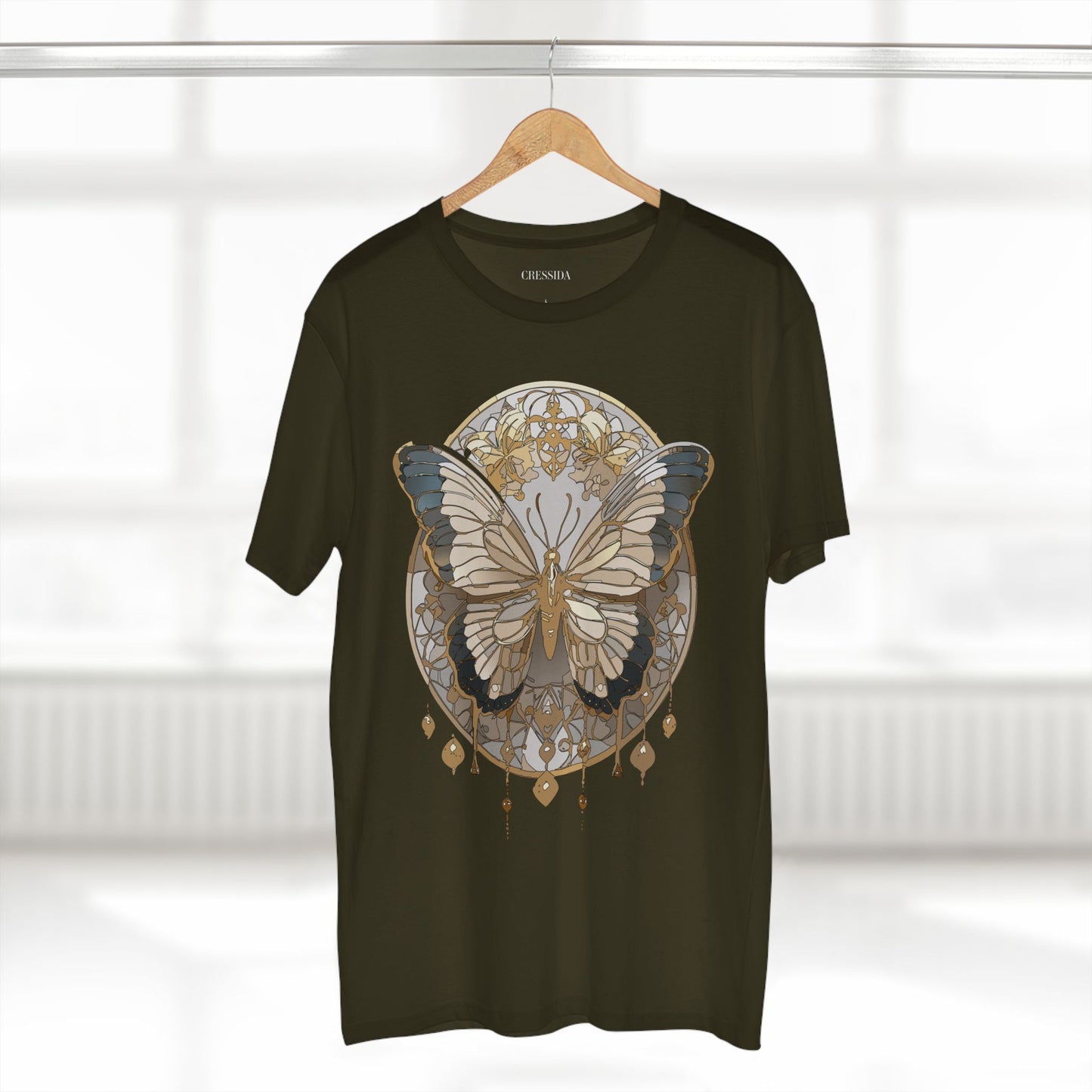 Butterfly shirt, Shirt with Butterfly, Tee Shirt with Antique Butterfly