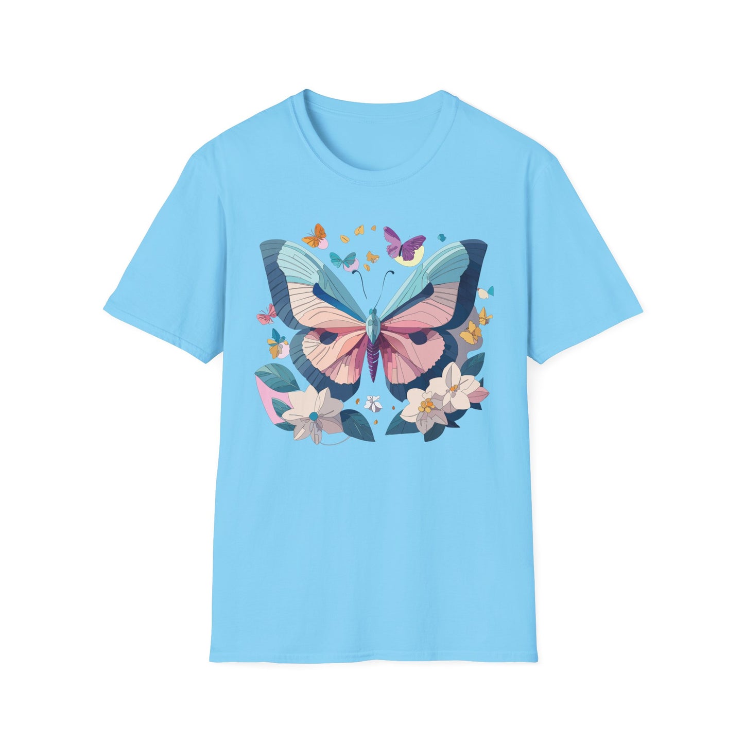 Butterfly Shirt, T Shirt with Butterfly, Monarch Shirt
