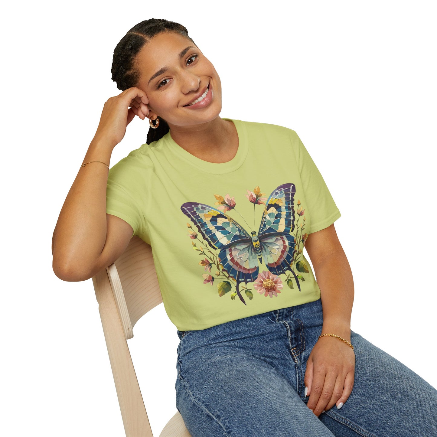 Butterfly Shirt, T Shirt with Butterfly, Monarch Shirt