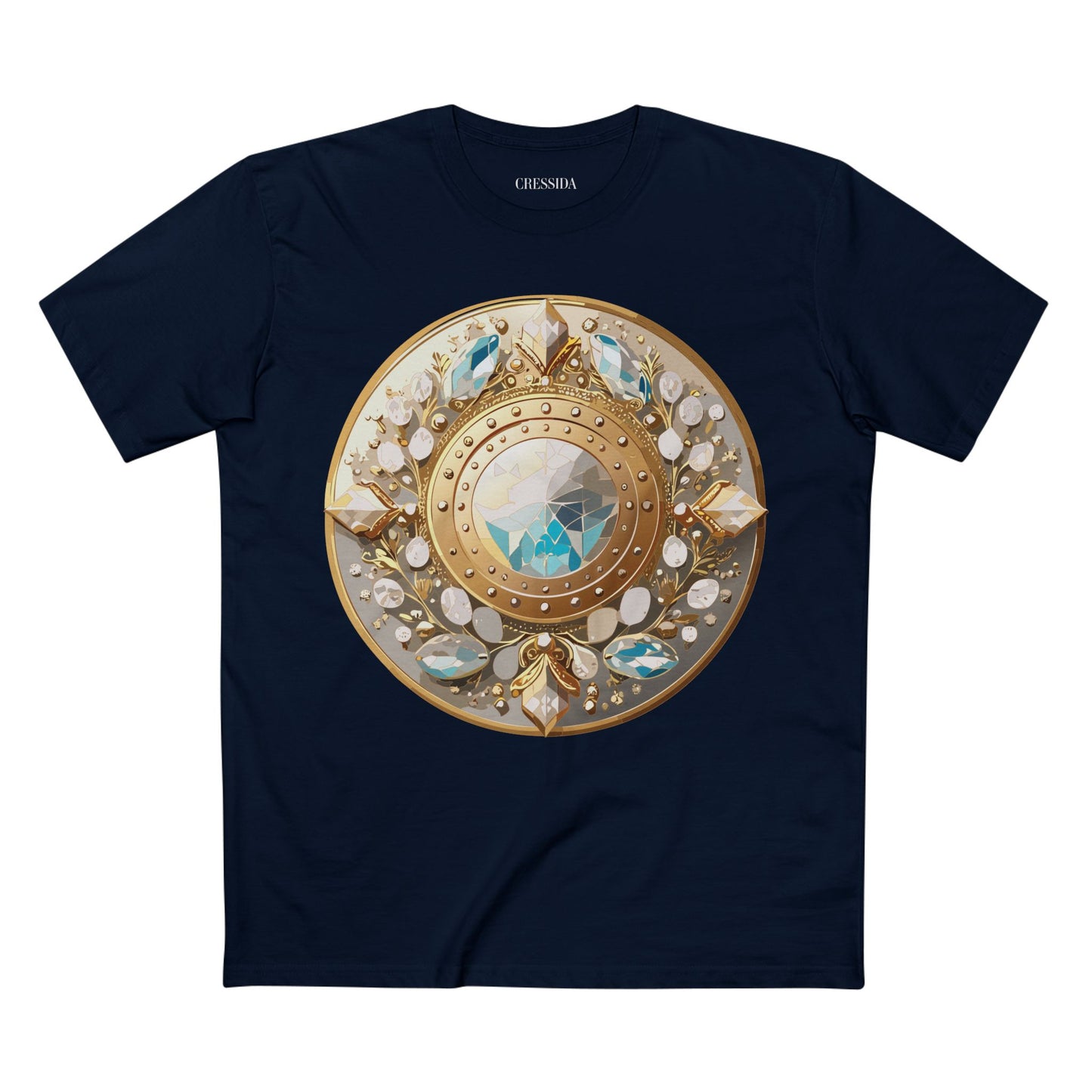 Medallion Shirt, Shirt with Medallion, Tee Shirt with Medal