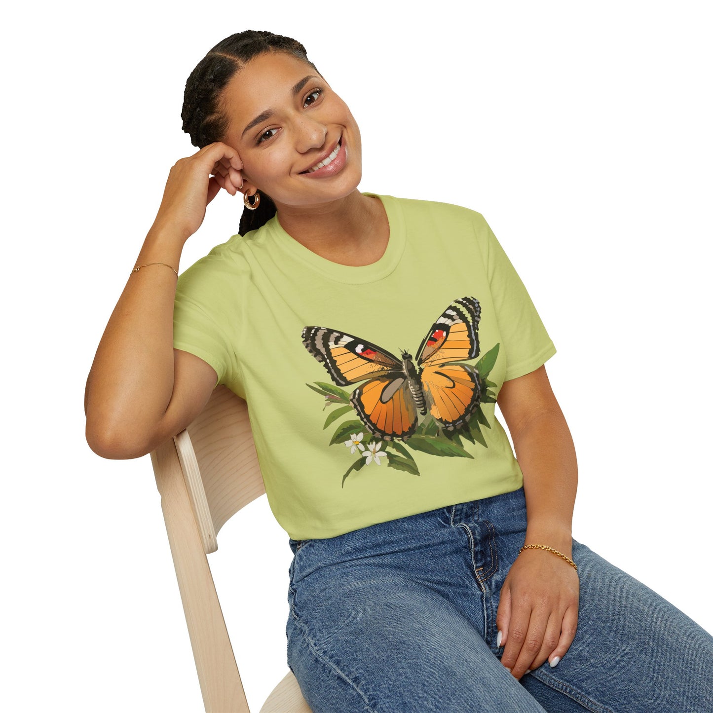 Butterfly Shirt, T Shirt with Butterfly, Monarch Shirt