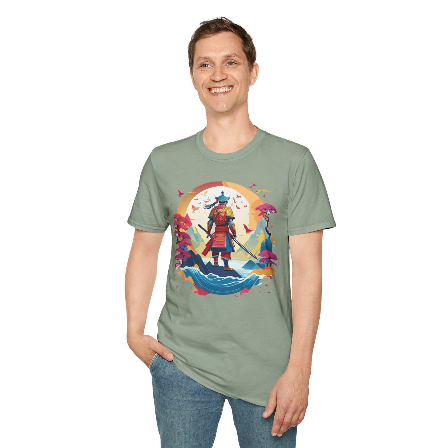Samurai Shirt, Samurai Tee, T-Shirt with Samurai