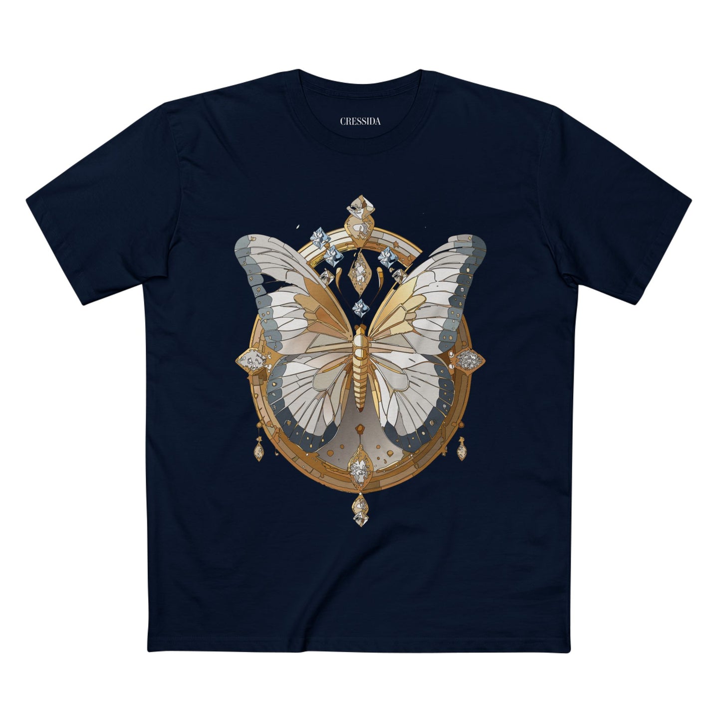 Butterfly shirt, Shirt with Butterfly, Tee Shirt with Antique Butterfly