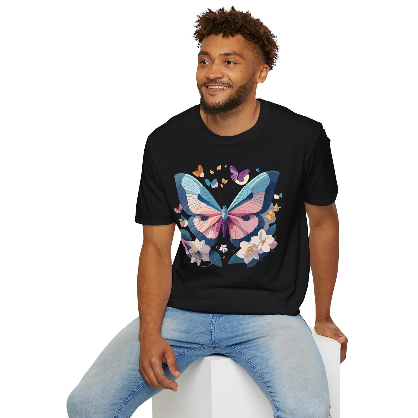 Butterfly Shirt, T Shirt with Butterfly, Monarch Shirt