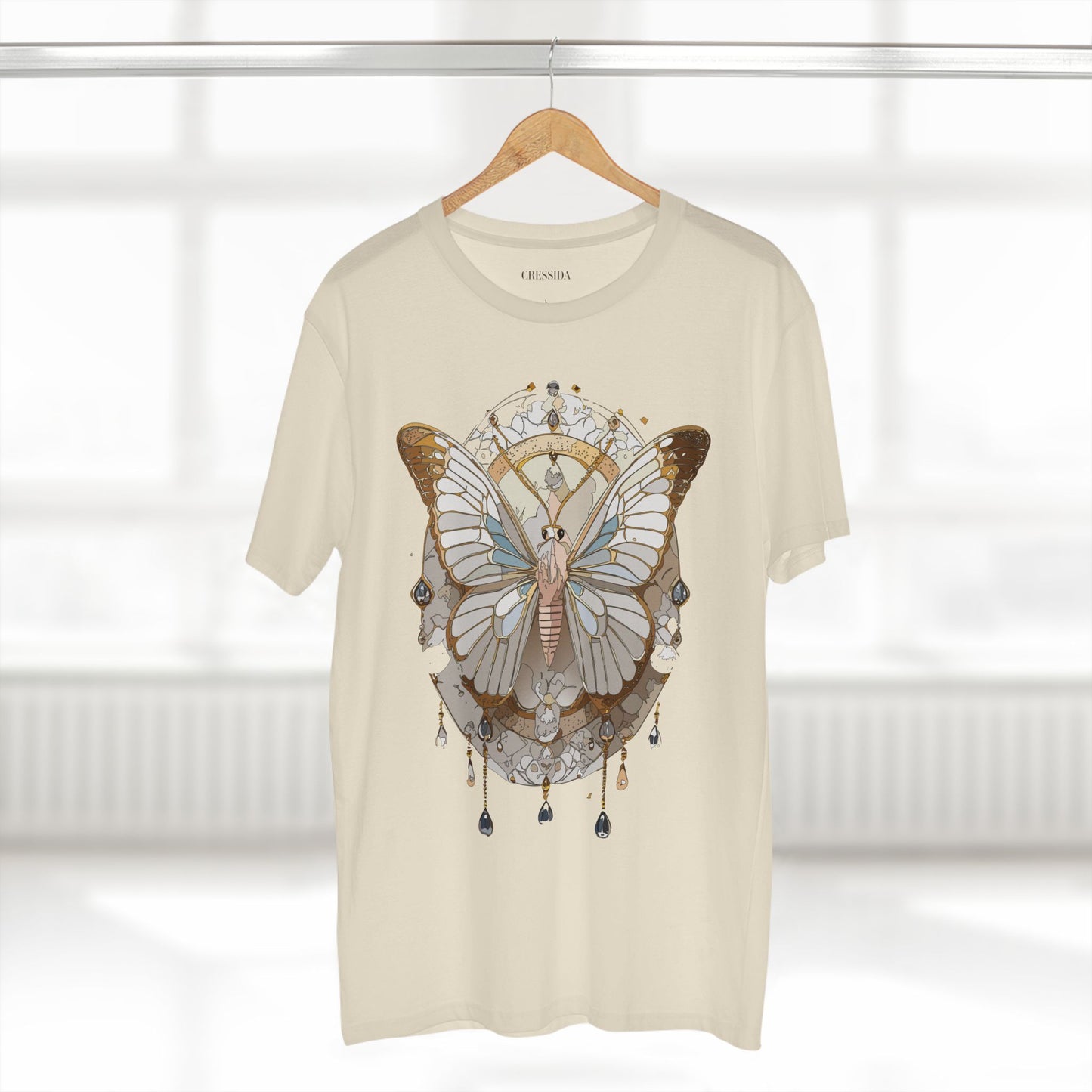 Butterfly shirt, Shirt with Butterfly, Tee Shirt with Antique Butterfly