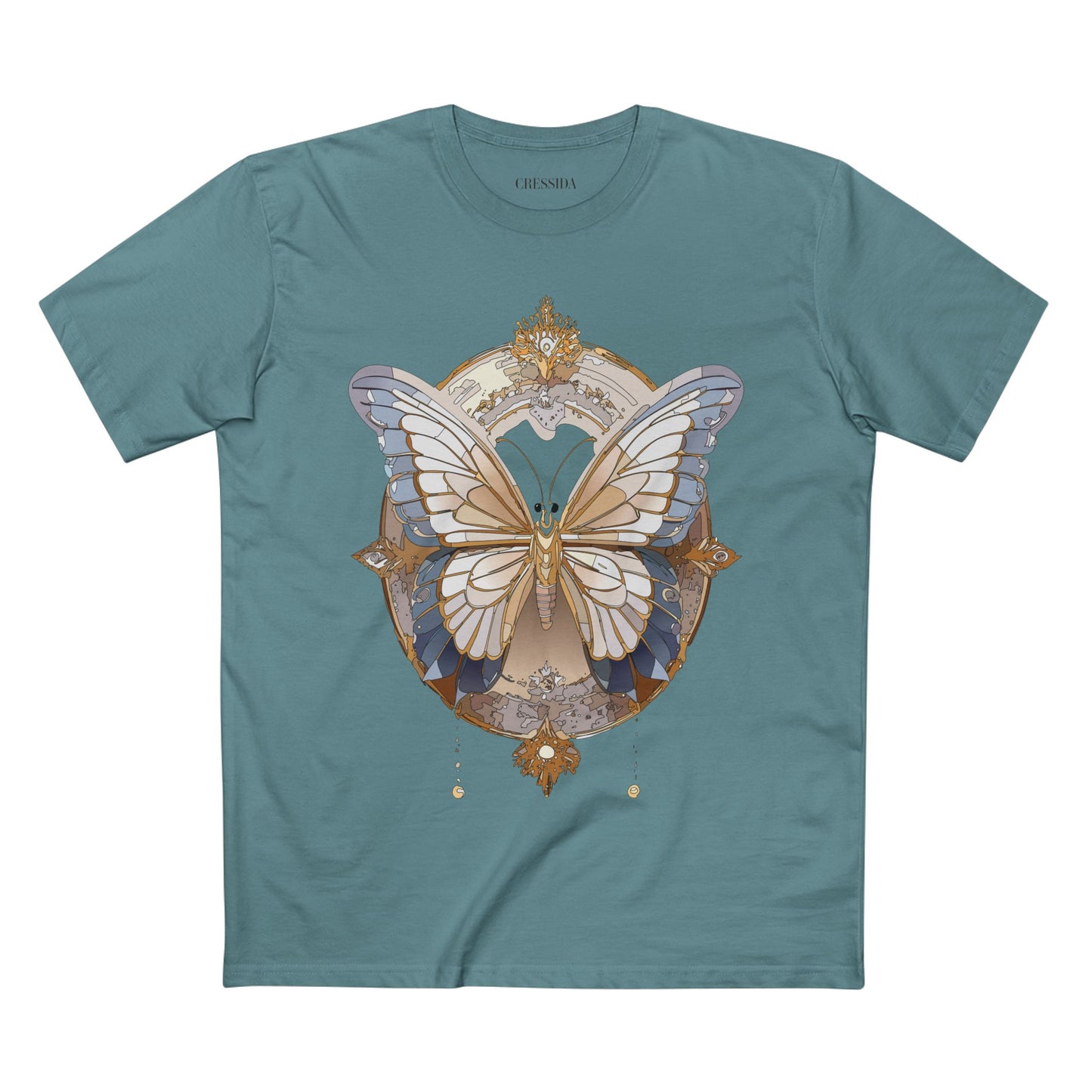 Butterfly shirt, Shirt with Butterfly, Tee Shirt with Antique Butterfly
