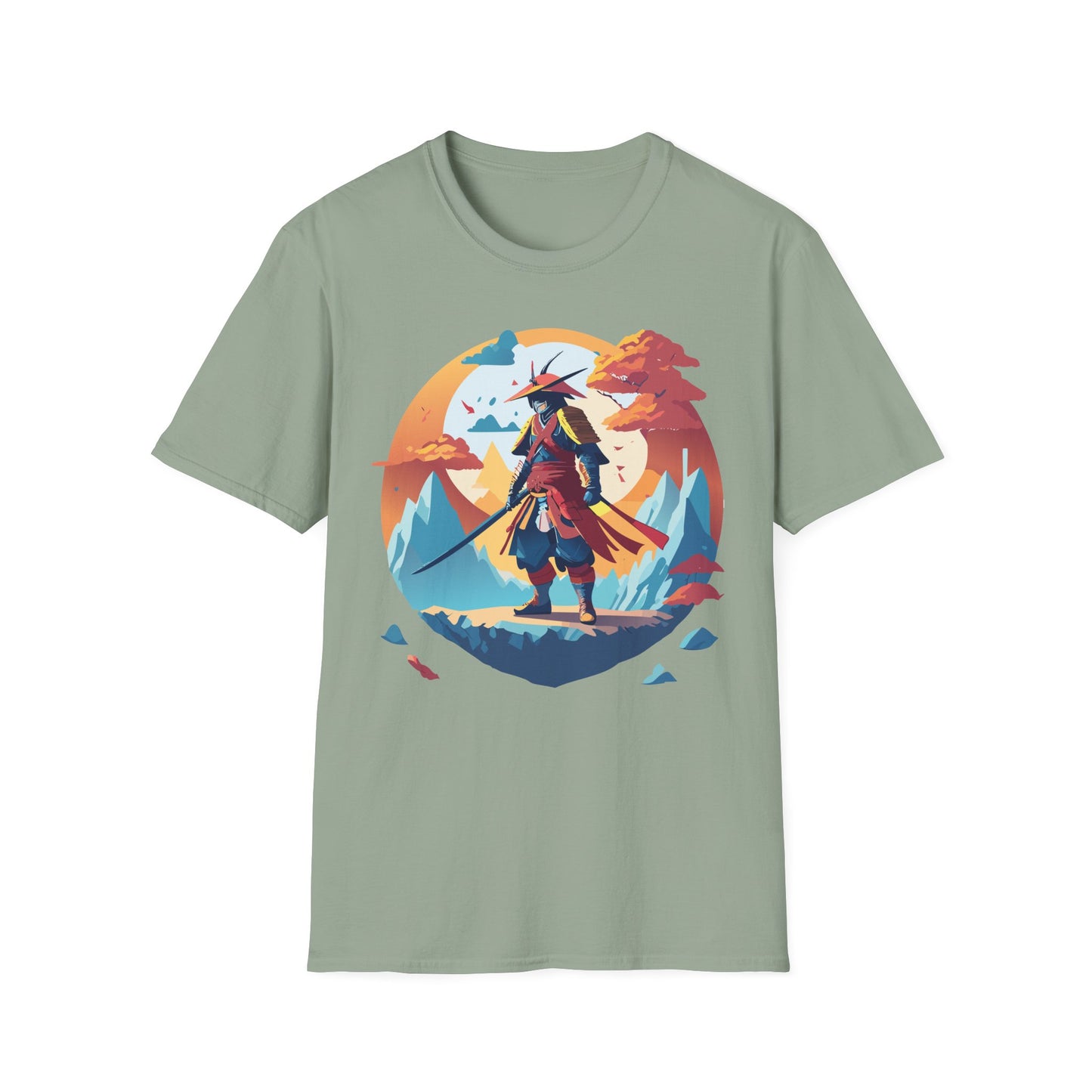 Samurai Shirt, Samurai Tee, T-Shirt with Samurai