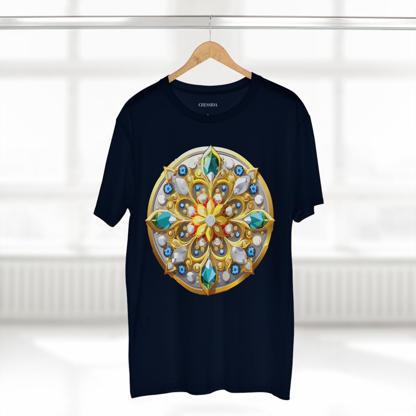 Medallion Shirt, Shirt with Medallion, Tee Shirt with Medal