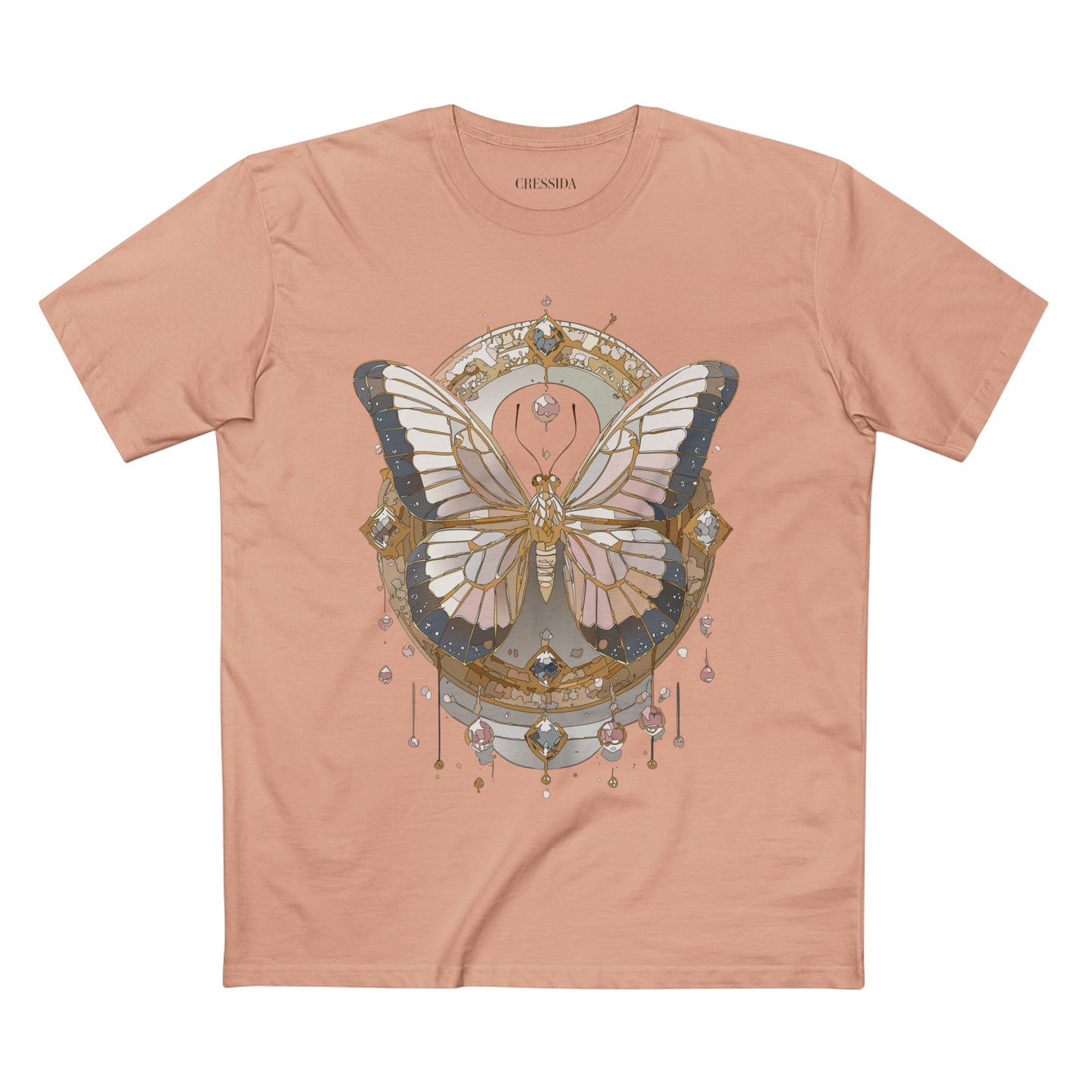 Butterfly shirt, Shirt with Butterfly, Tee Shirt with Antique Butterfly