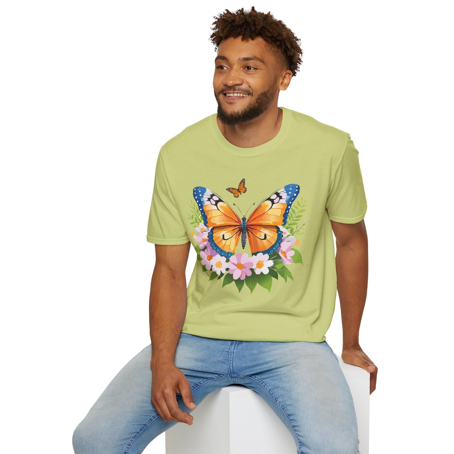 Butterfly Shirt, T Shirt with Butterfly, Monarch Shirt