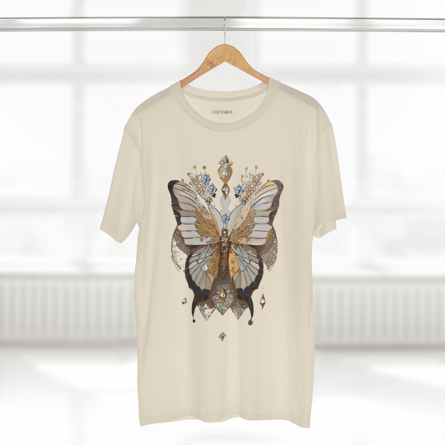 Butterfly shirt, Shirt with Butterfly, Tee Shirt with Antique Butterfly