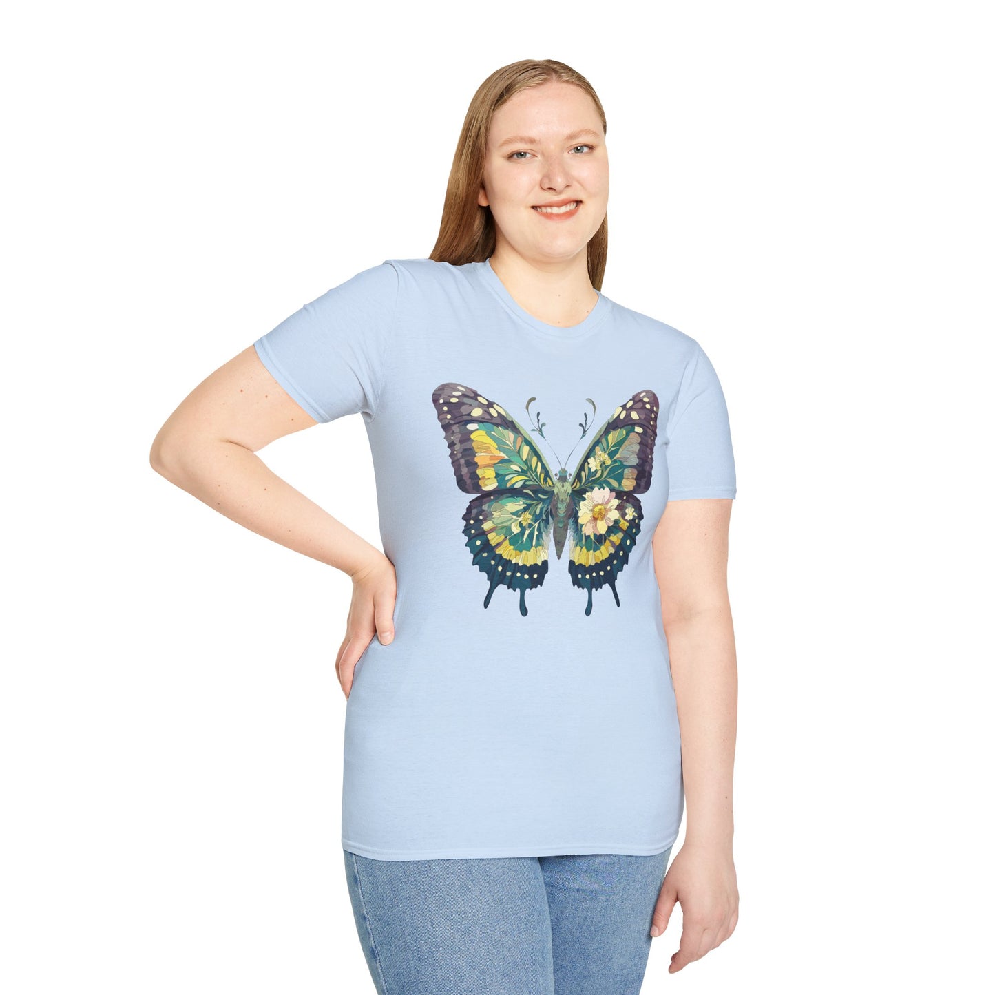 Butterfly Shirt, T Shirt with Butterfly, Monarch Shirt