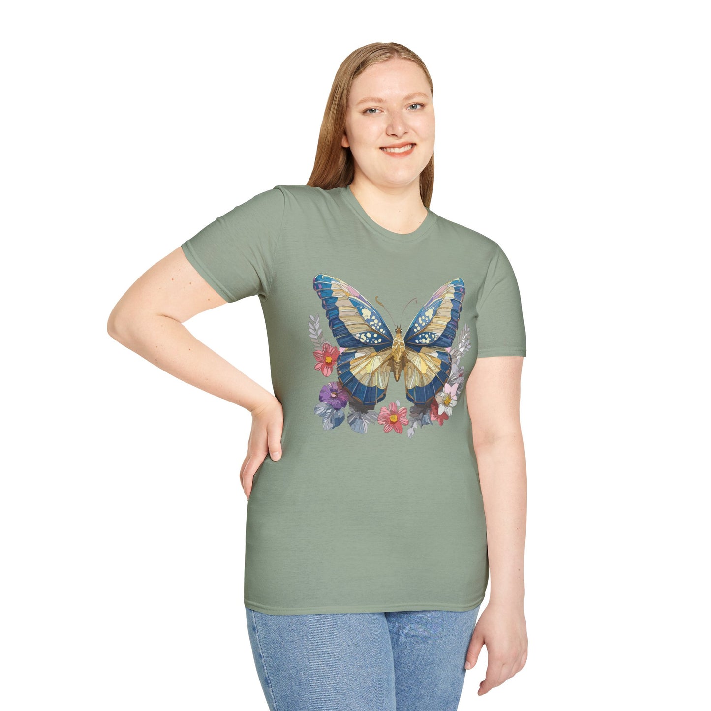 Butterfly Shirt, T Shirt with Butterfly, Monarch Shirt
