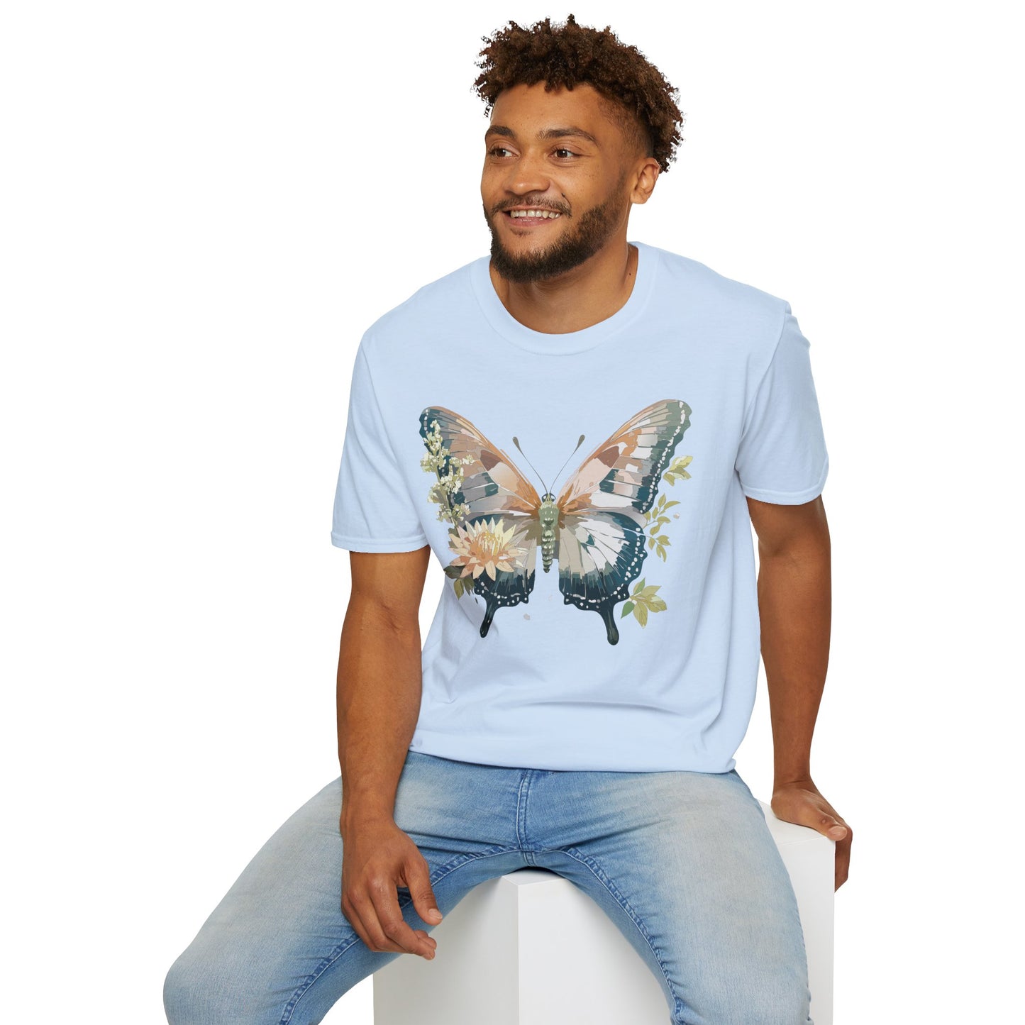Butterfly Shirt, T Shirt with Butterfly, Monarch Shirt
