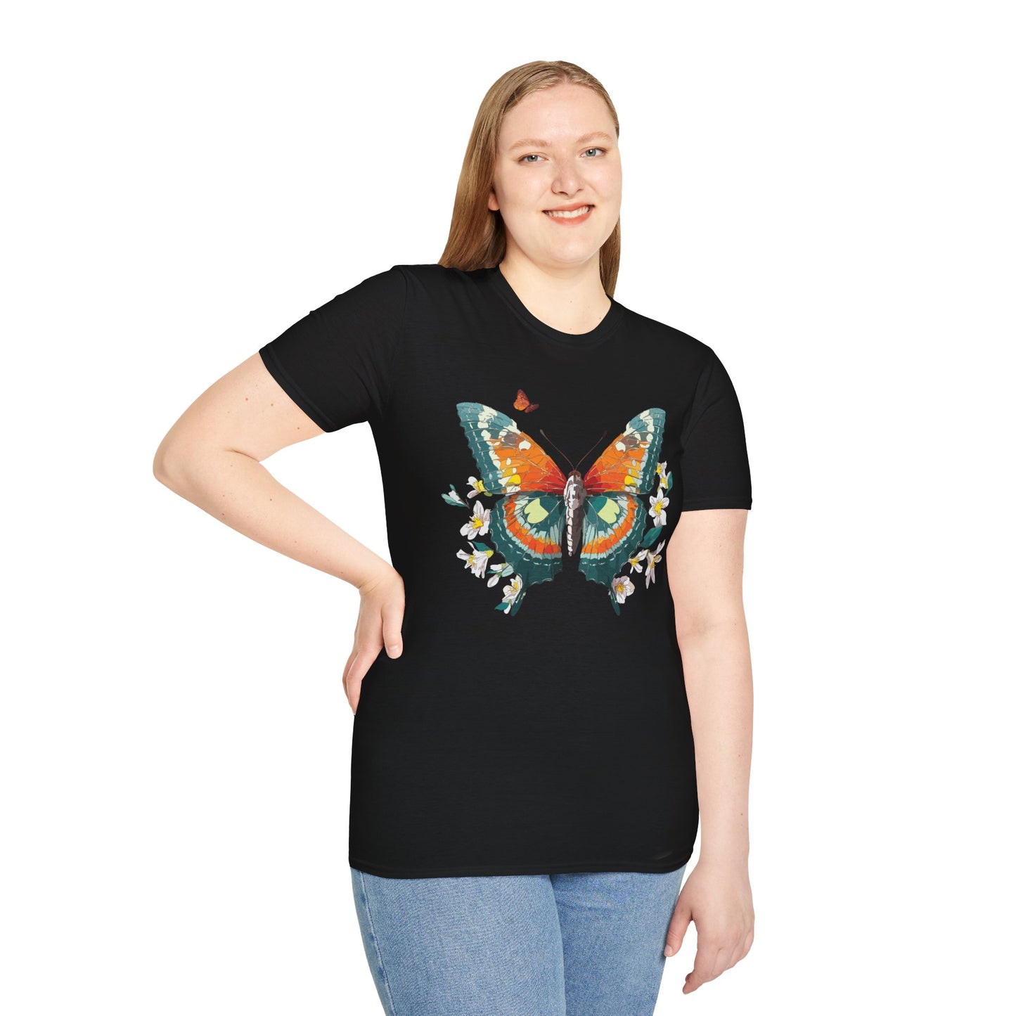 Butterfly Shirt, T Shirt with Butterfly, Monarch Shirt