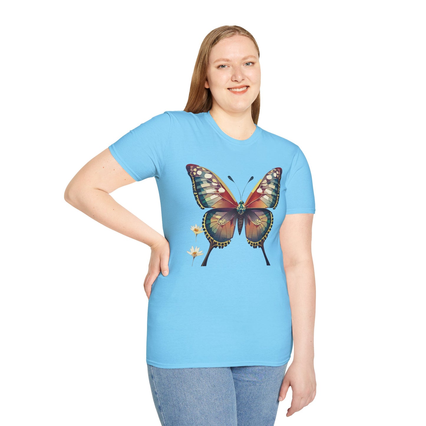 Butterfly Shirt, T Shirt with Butterfly, Monarch Shirt