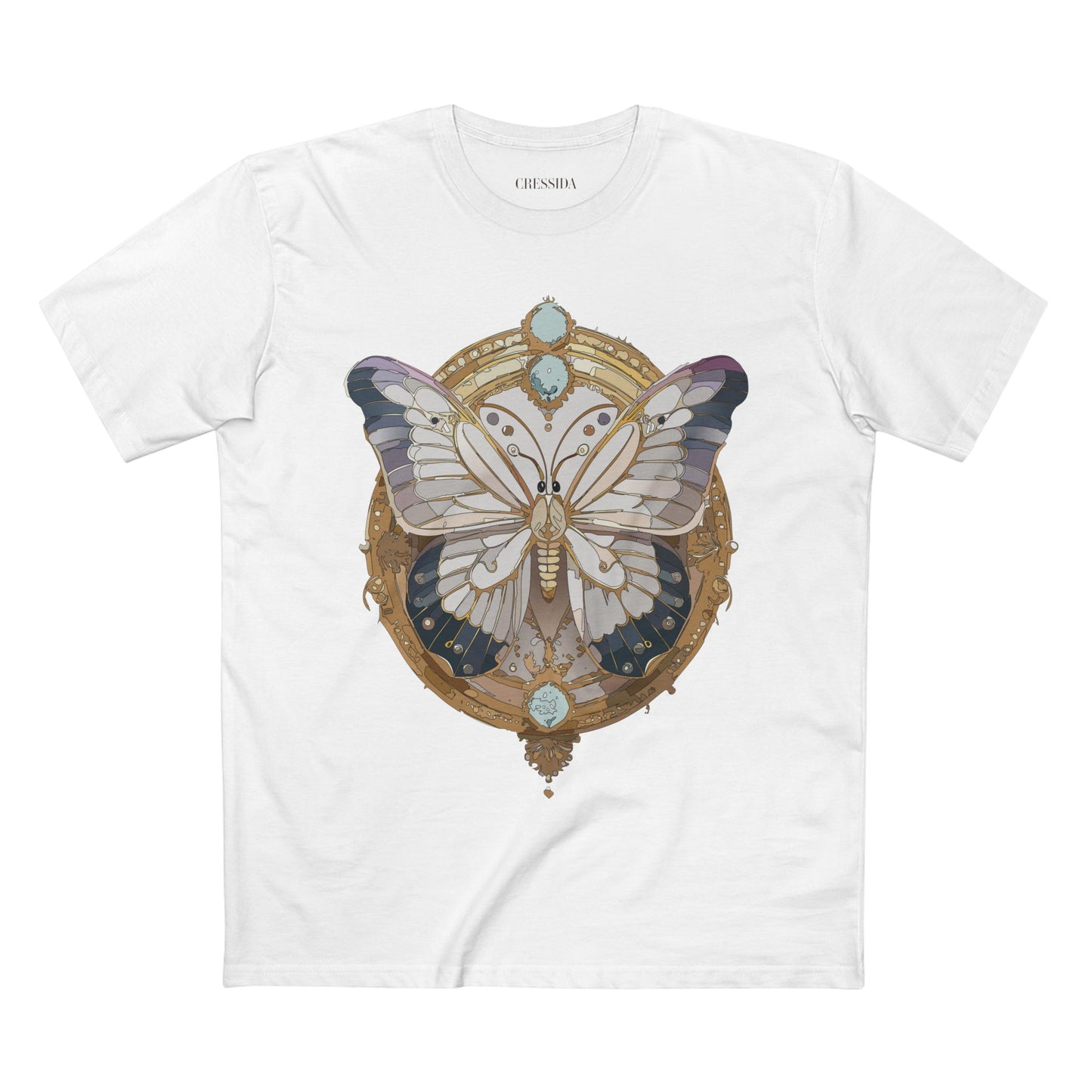 Butterfly shirt, Shirt with Butterfly, Tee Shirt with Antique Butterfly