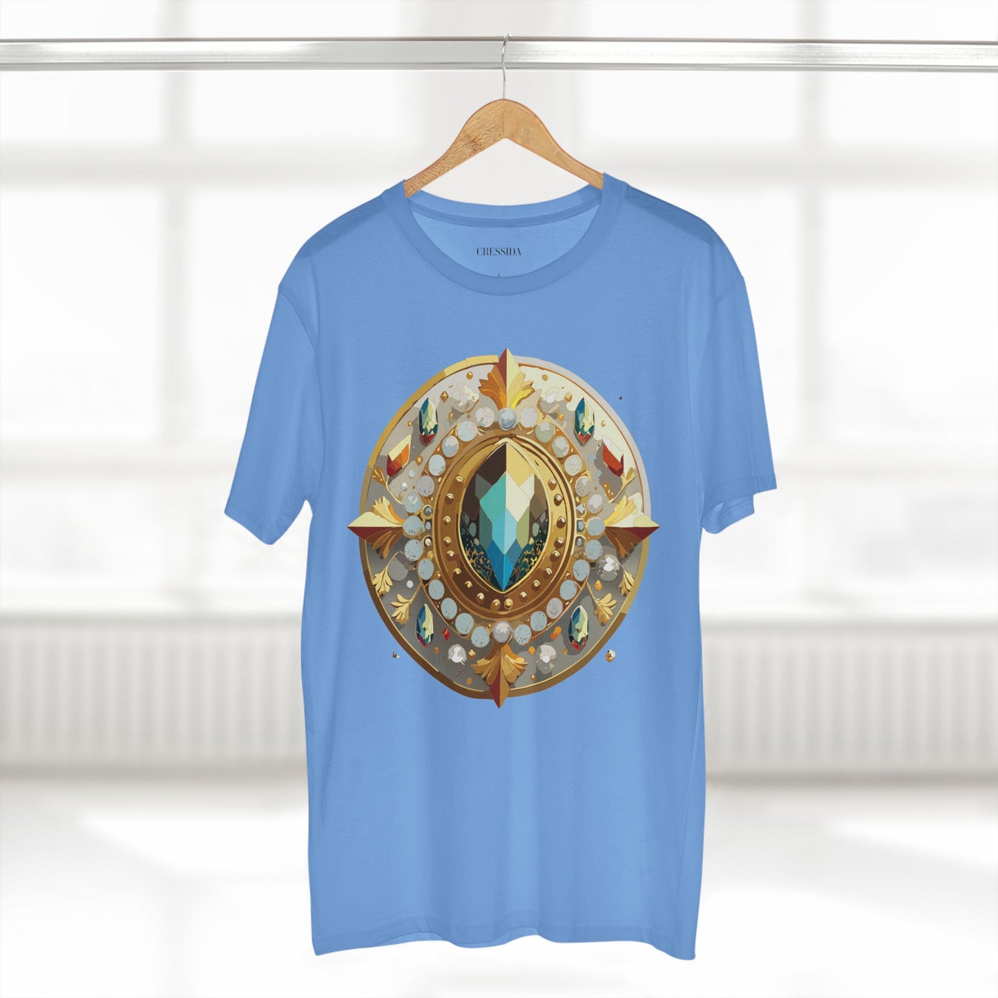 Medallion Shirt, Shirt with Medallion, Tee Shirt with Medal