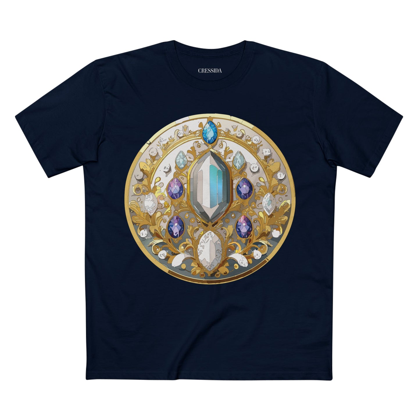 Medallion Shirt, Shirt with Medallion, Tee Shirt with Medal