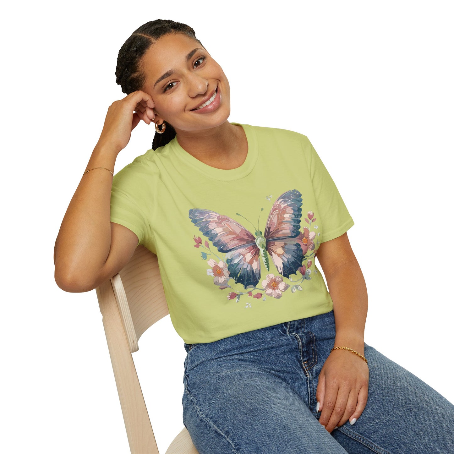 Butterfly Shirt, T Shirt with Butterfly, Monarch Shirt