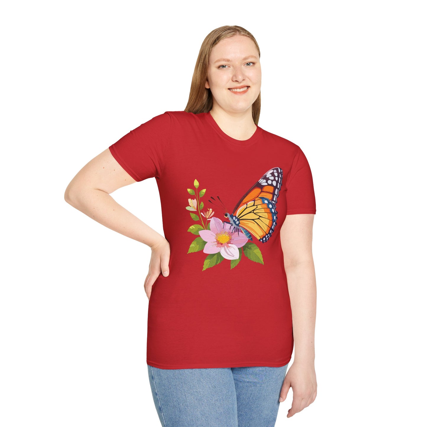 Butterfly Shirt, T Shirt with Butterfly, Monarch Shirt