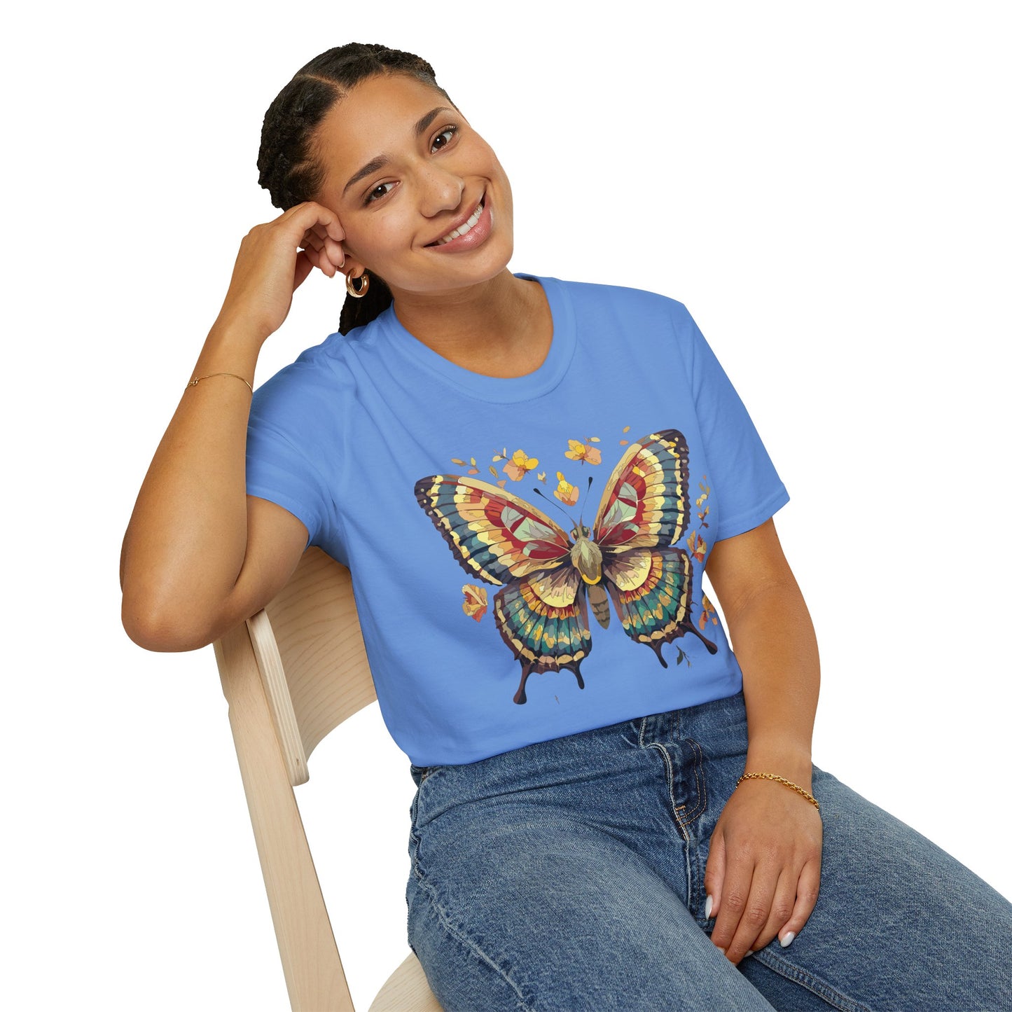 Butterfly Shirt, T Shirt with Butterfly, Monarch Shirt